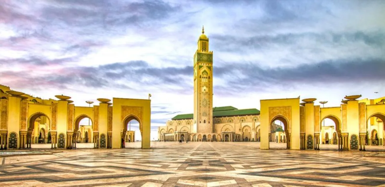 The Mosque of Hassan II